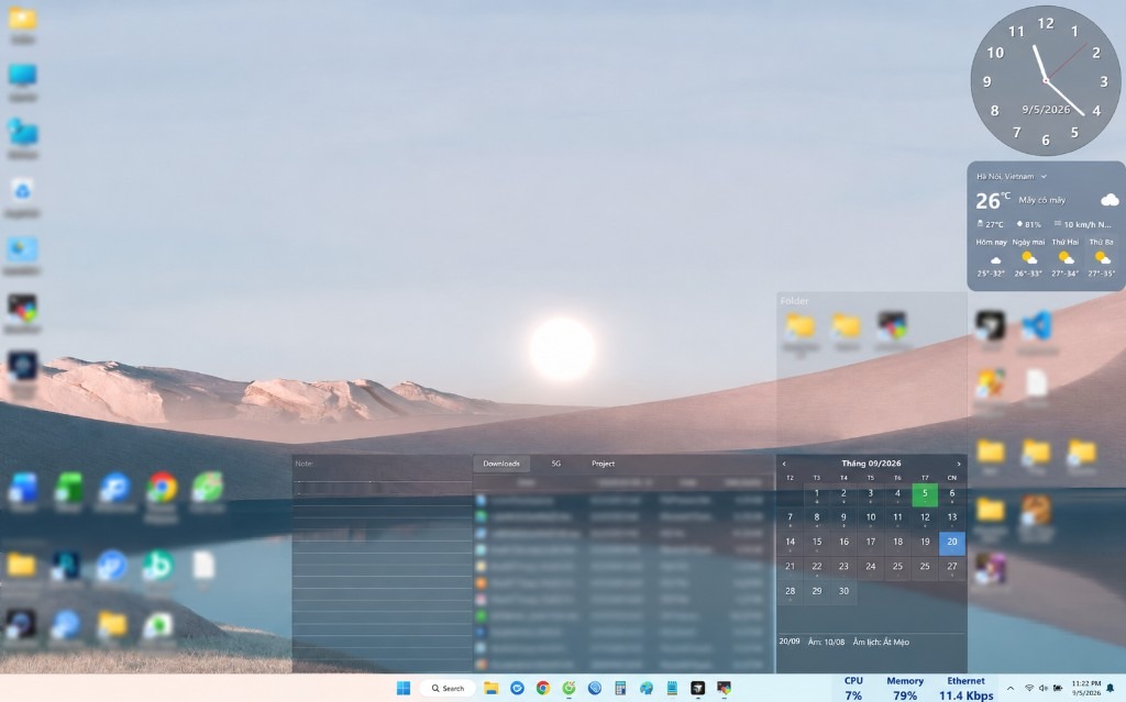 DeskGroup trên Desktop Windows